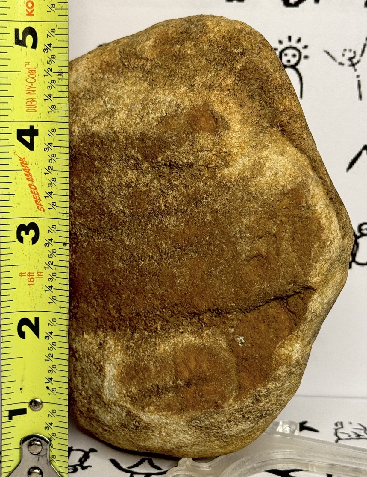 Native American Indian Authentic Hand Carved Stone Artifact/Effigy, 1 lb 14 oz 