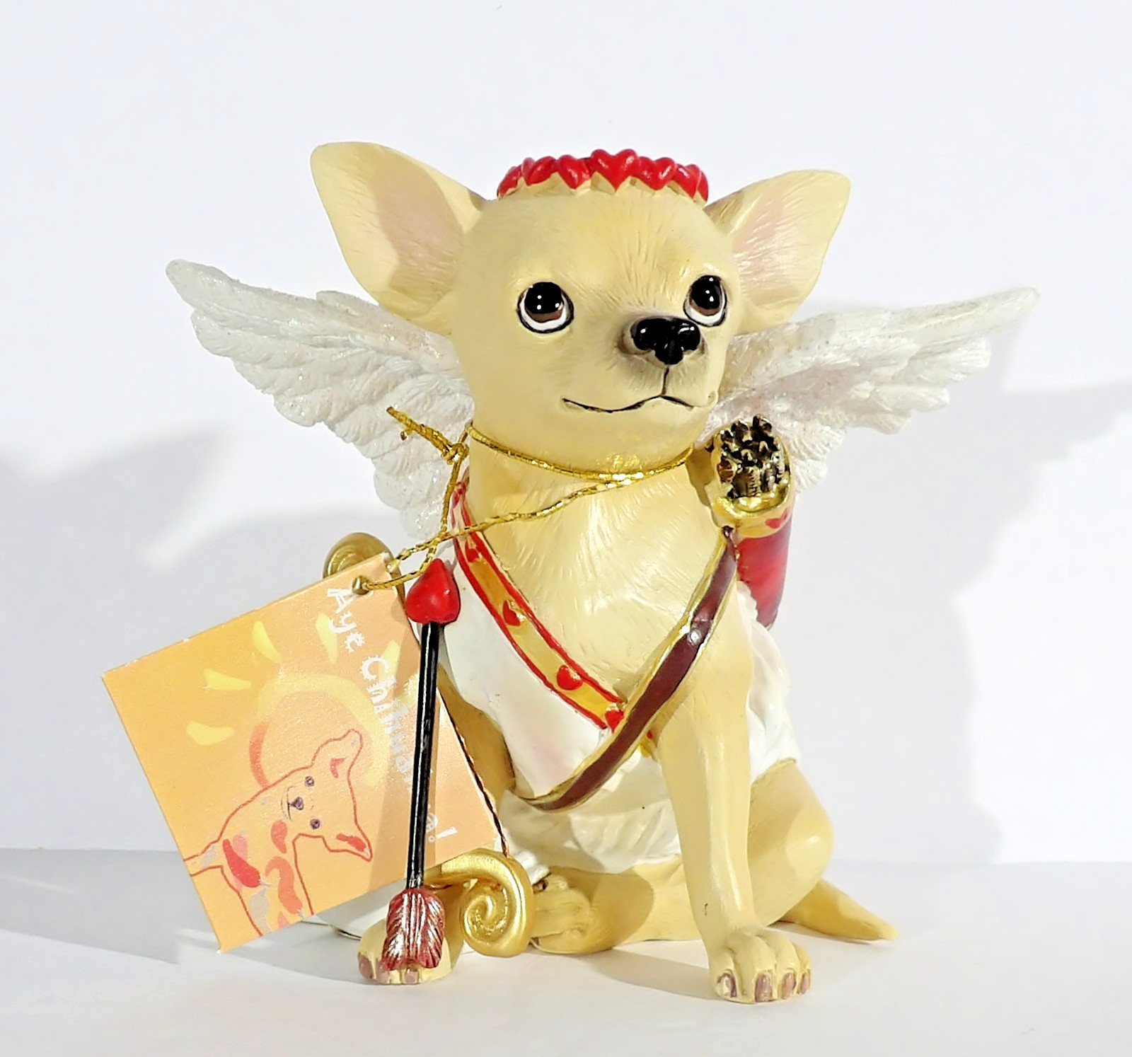 Aye Chihuahua CUPID 2009 Westland Giftware Figurine #13356