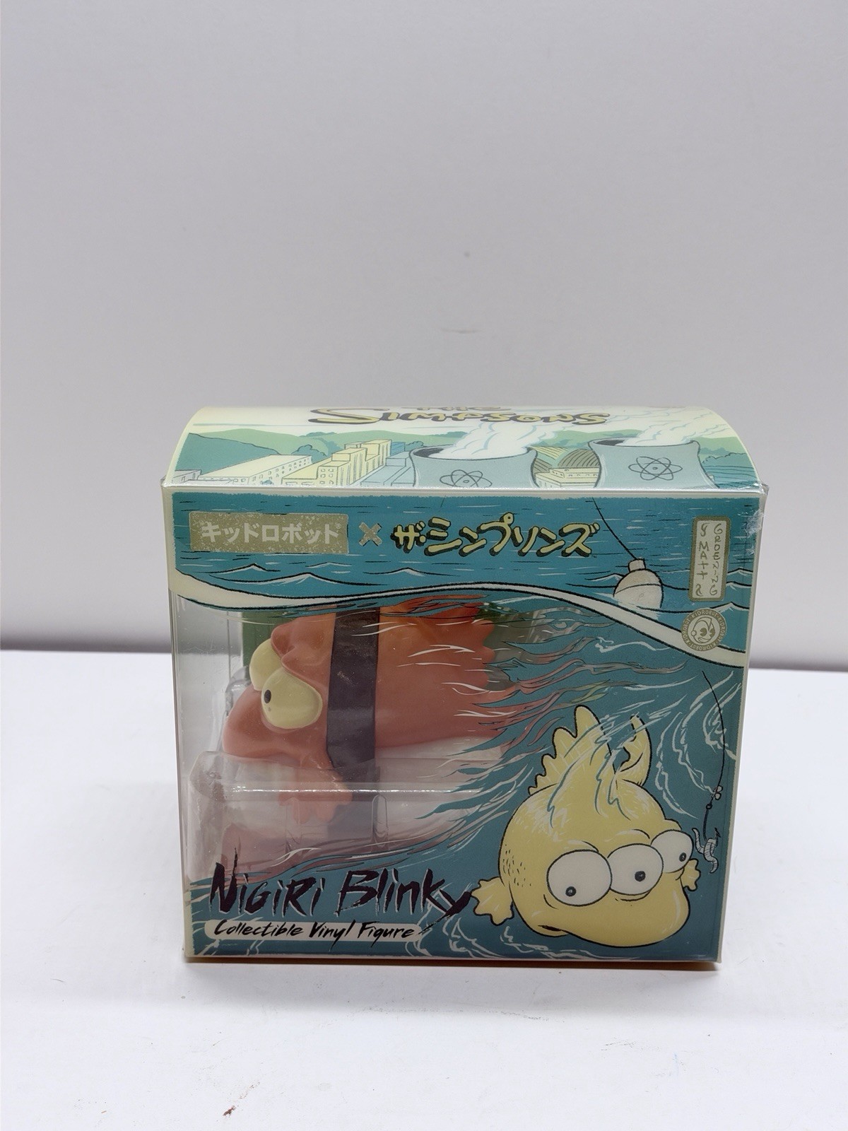 Kidrobot The Simpsons Blinky Nigiri Vinyl Figure Collectible
