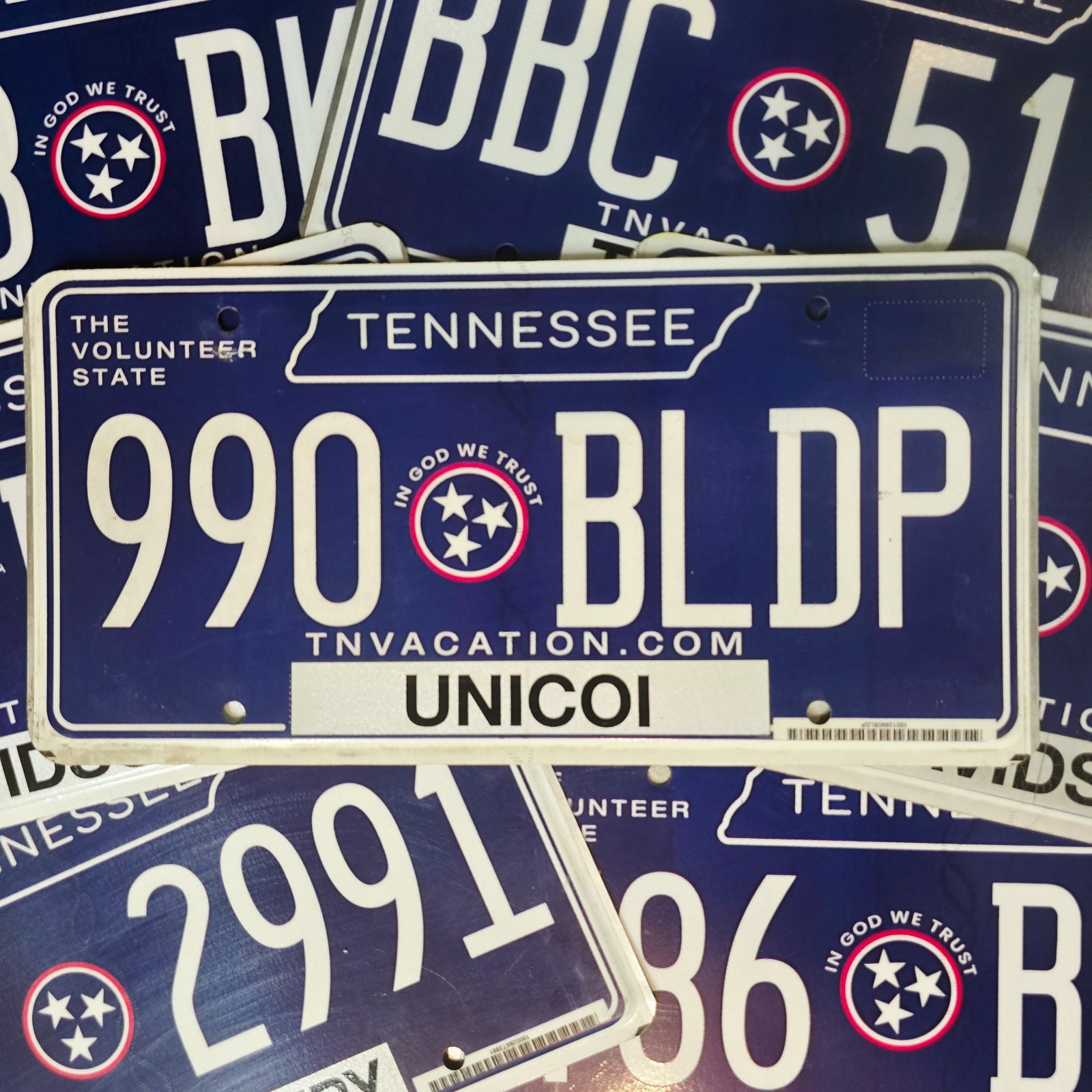 Tennessee License Plate 🔥 1 Random Original TN Tag In Good Condition Tennessee License Plate 🔥 1 Random Original TN Tag In Good Condition