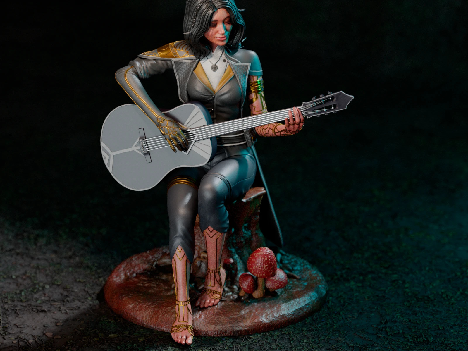 Lune | Expedition 33 | 1/8 Scale UNPAINTED Resin Kit | Belle Époque Diorama Lune | Expedition 33 | 1/8 Scale UNPAINTED Resin Kit | Belle Époque Diorama