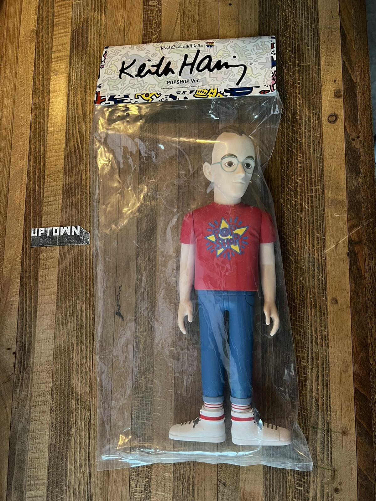 KEITH HARING VCD (DCON Exclusive) Pop RARE Medicom Vinyl Doll Figure Unopened