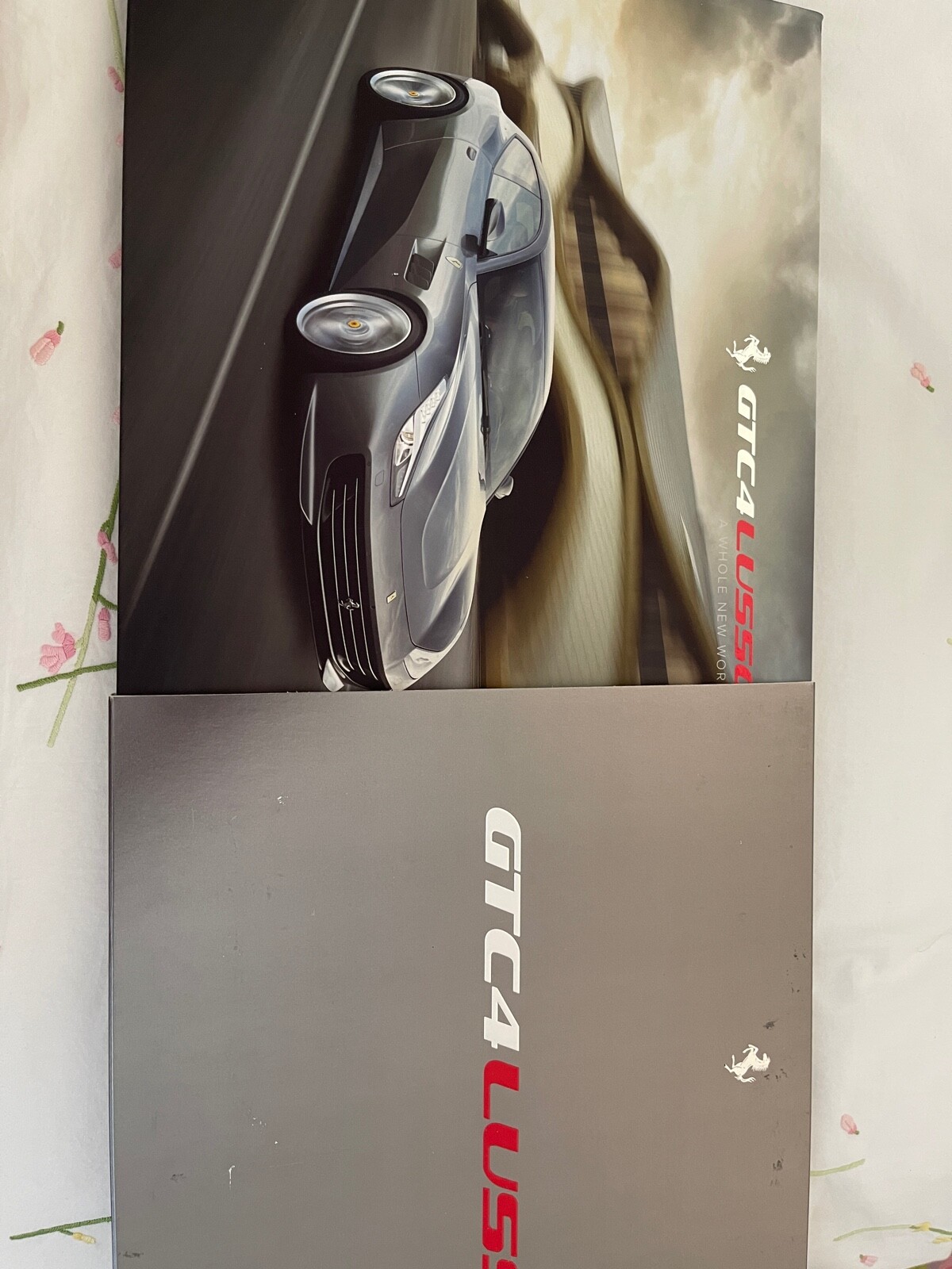 Ferrari hardcover prestige brochure 488   / GTC4 Lusso/Californi  ^ More  CHOOSE