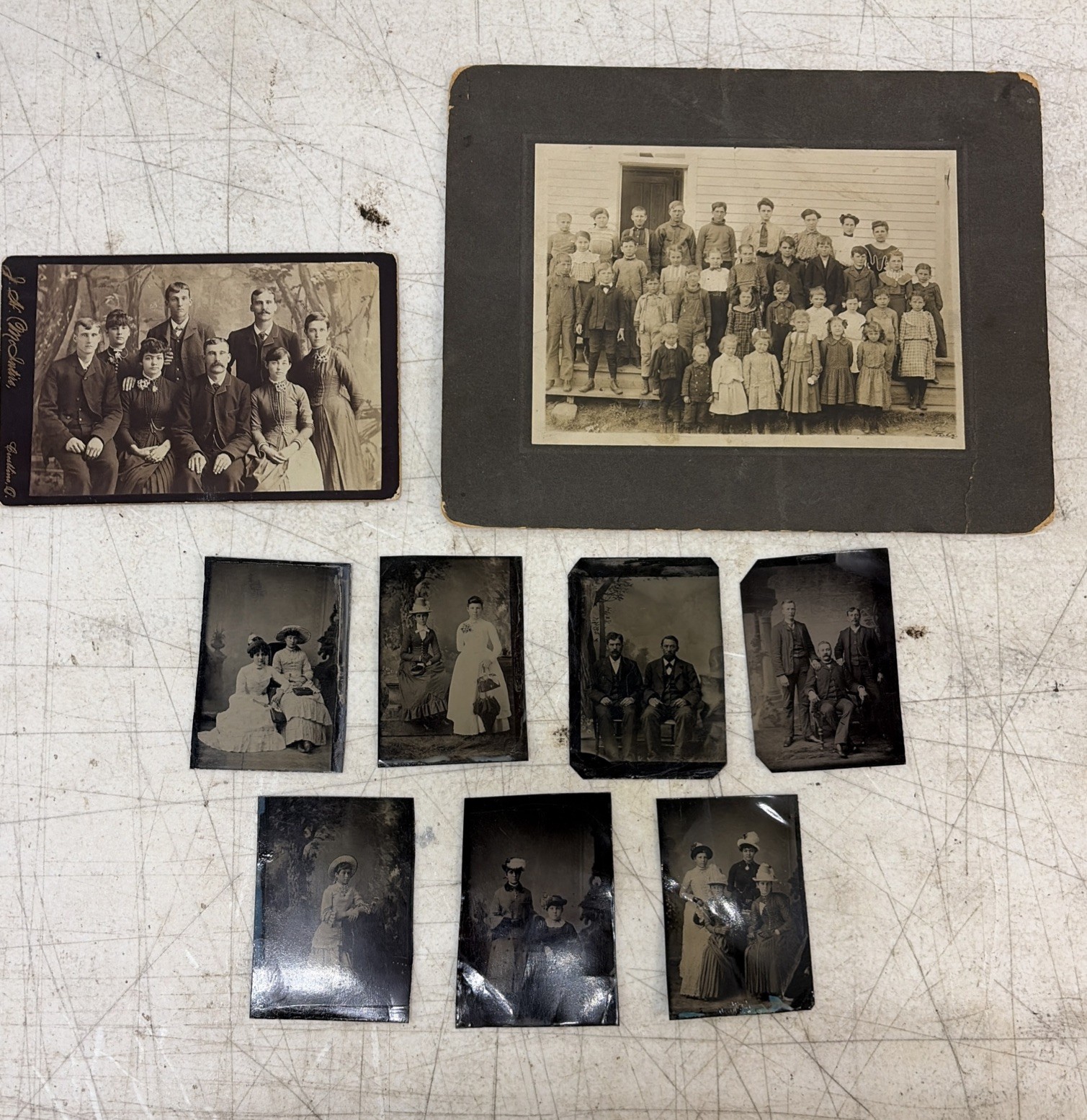 Lot of antique 1880\'s 1900’s PHOTOGRAPHS Ephemera Same Family Found Together Lot of antique 1880\'s 1900’s PHOTOGRAPHS Ephemera Same Family Found Together