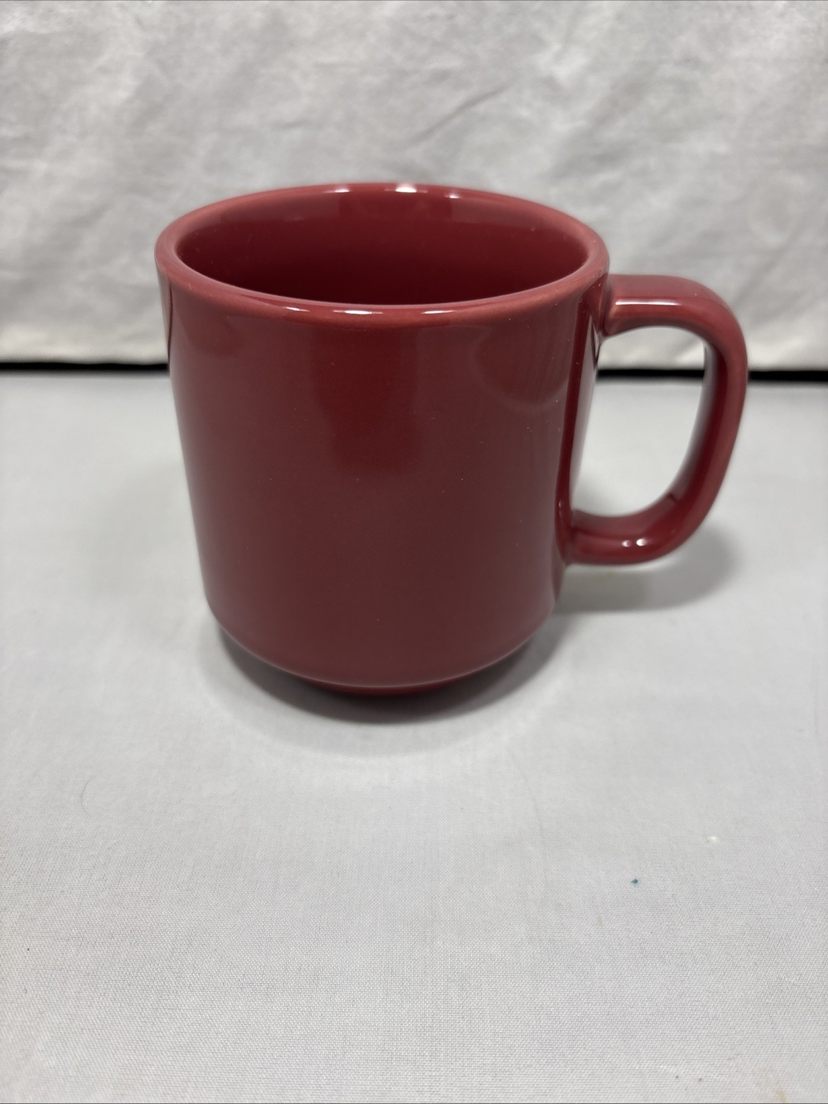 Vintage Redish Brown Tuxton Coffee Mug