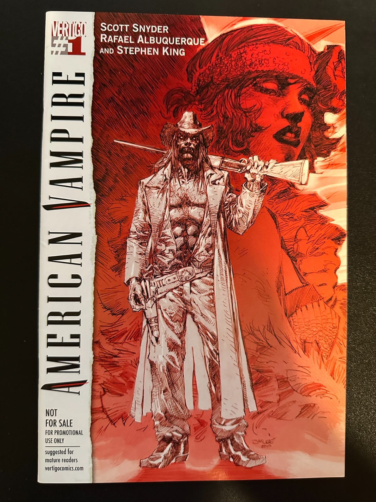 American Vampire #1 Jim Lee Variant 2010 Diamond Retailer\'s Summit Promo