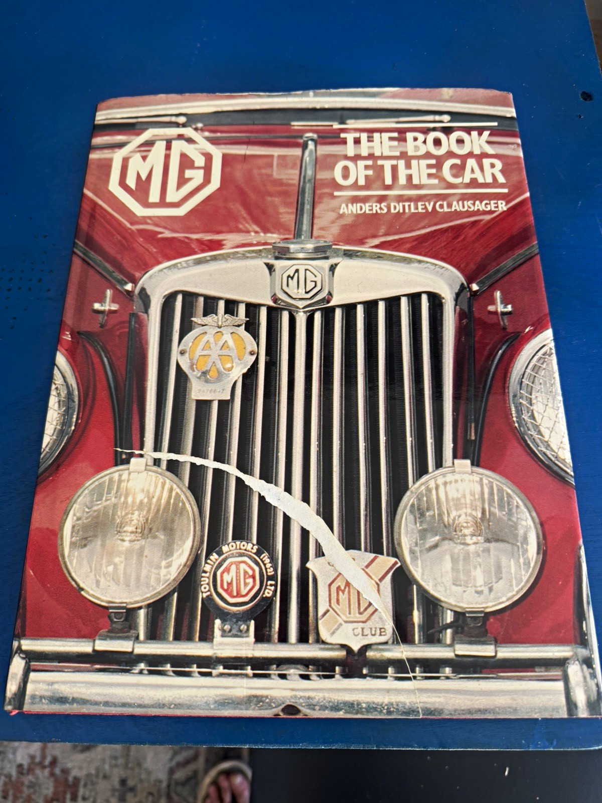 The Book of the MG Car Official Handbook by Anders Ditlev Clausager (1988)