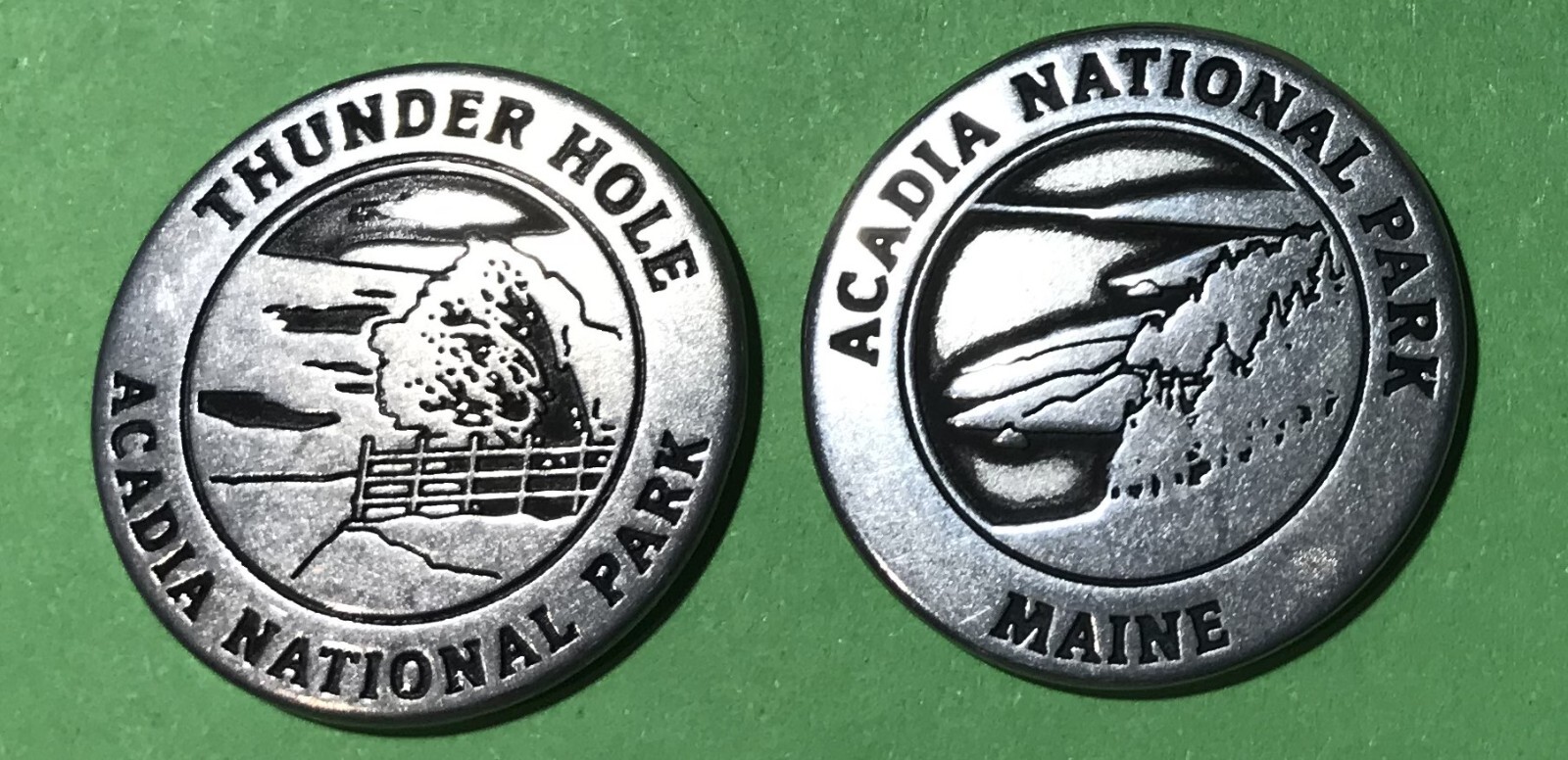 Acadia National Park Thunder Hole Token