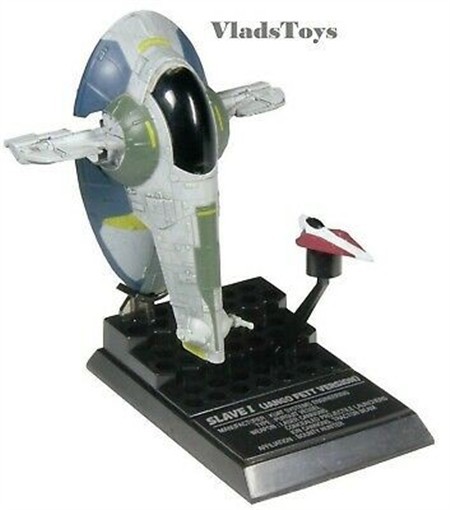 F-Toys Star Wars Vehicle Collection 7 Slave I (Jango Fett Version) 1/350 (04)