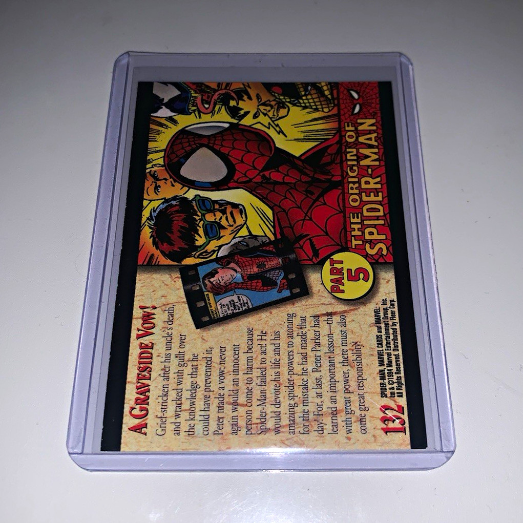 Fleer 1994 The Amazing Spider-Man 1st Edition Trading Card Lot (17 Cards)