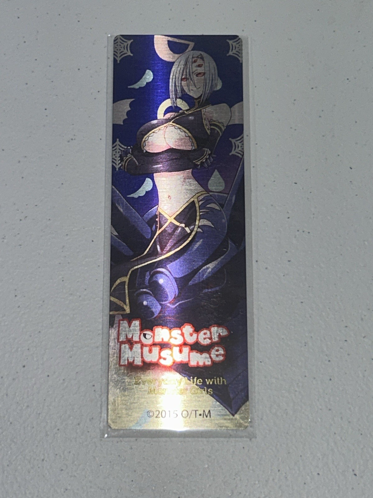 NEW Monster Muesume 2x6” Rachnera Arachnera Posing Promotional Metal Bookmark NEW Monster Muesume 2x6” Rachnera Arachnera Posing Promotional Metal Bookmark