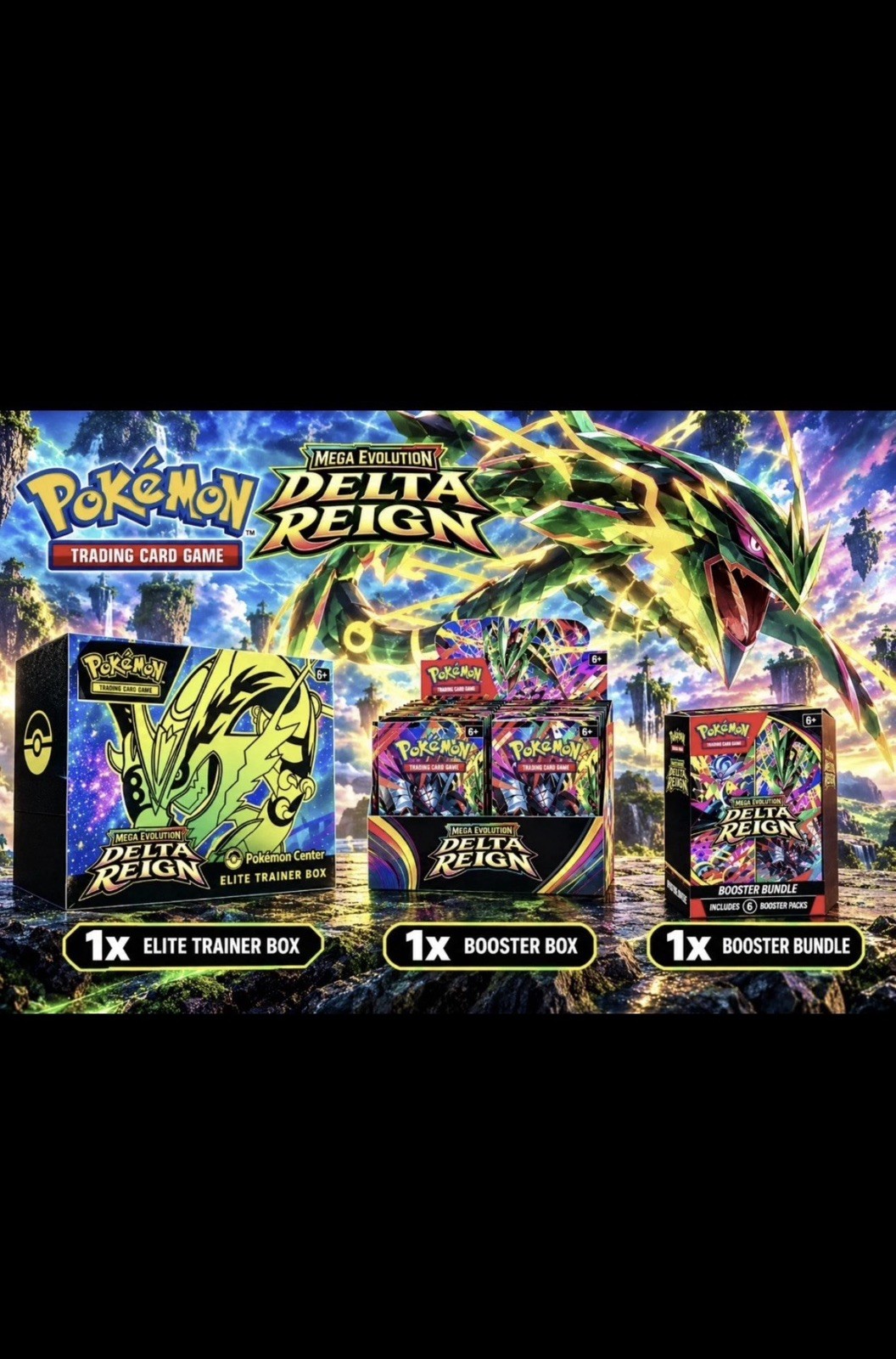 *PRESALE* November release Pokémon Center Delta Reign ETB, Booster Box & Bundle *PRESALE* November release Pokémon Center Delta Reign ETB, Booster Box & Bundle