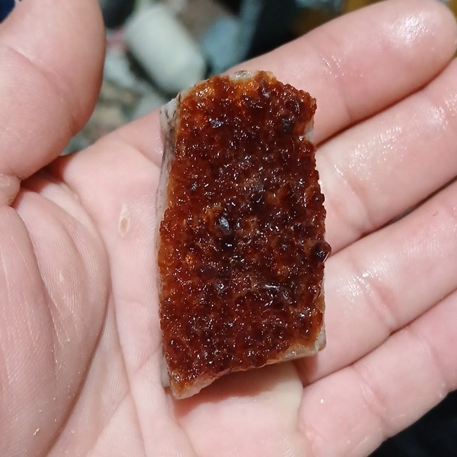 Natural Brown Crystal Mineral Cluster Specimen Collectible Display Piece