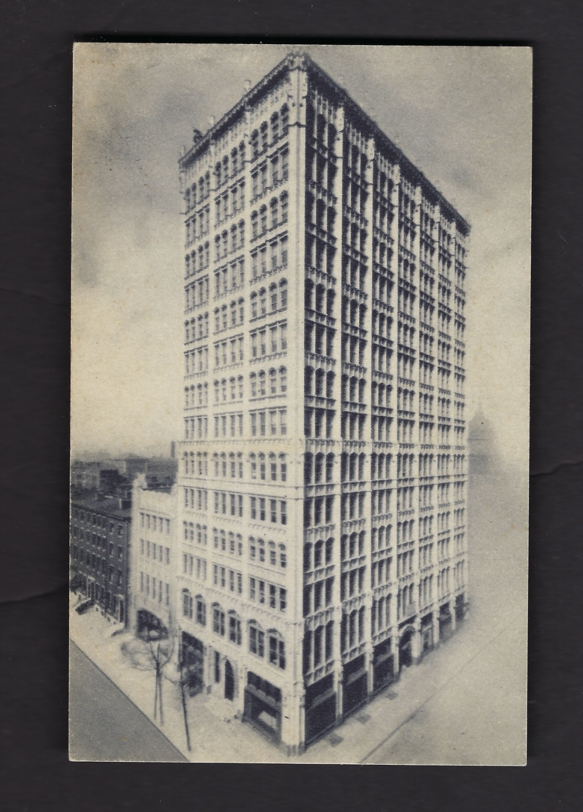 VINTAGE POST CARD THE ROBERT MORRIS HOTEL IN PHILADELPHIA PENN