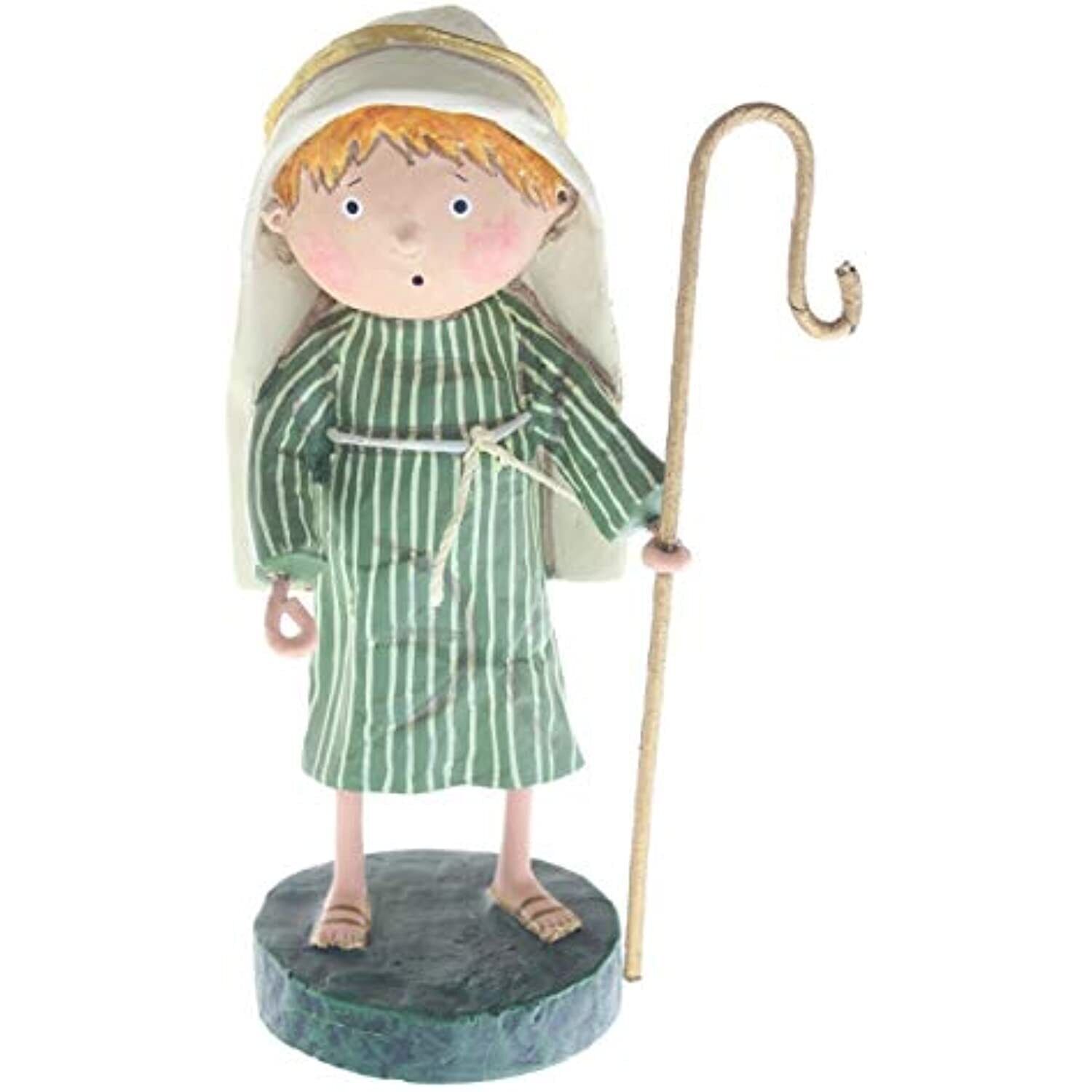 Lori Mitchell Christmas Nativity Little Shepherd Boy Figurine 5\