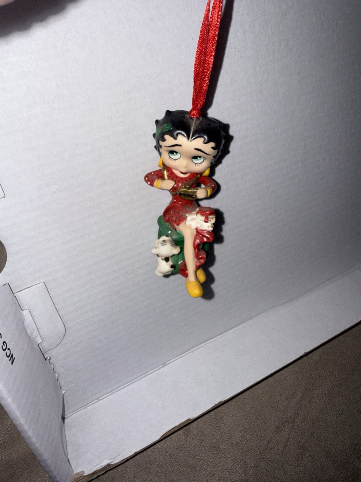 christmas ornaments vintage Betty Boop