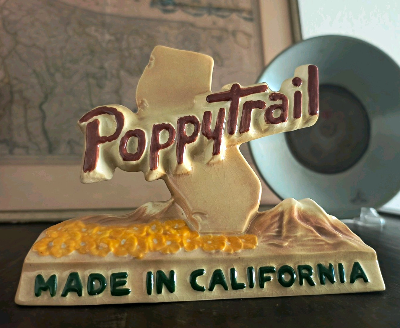Poppytrail Pattern Metlox, Made in California Store/ Window Display