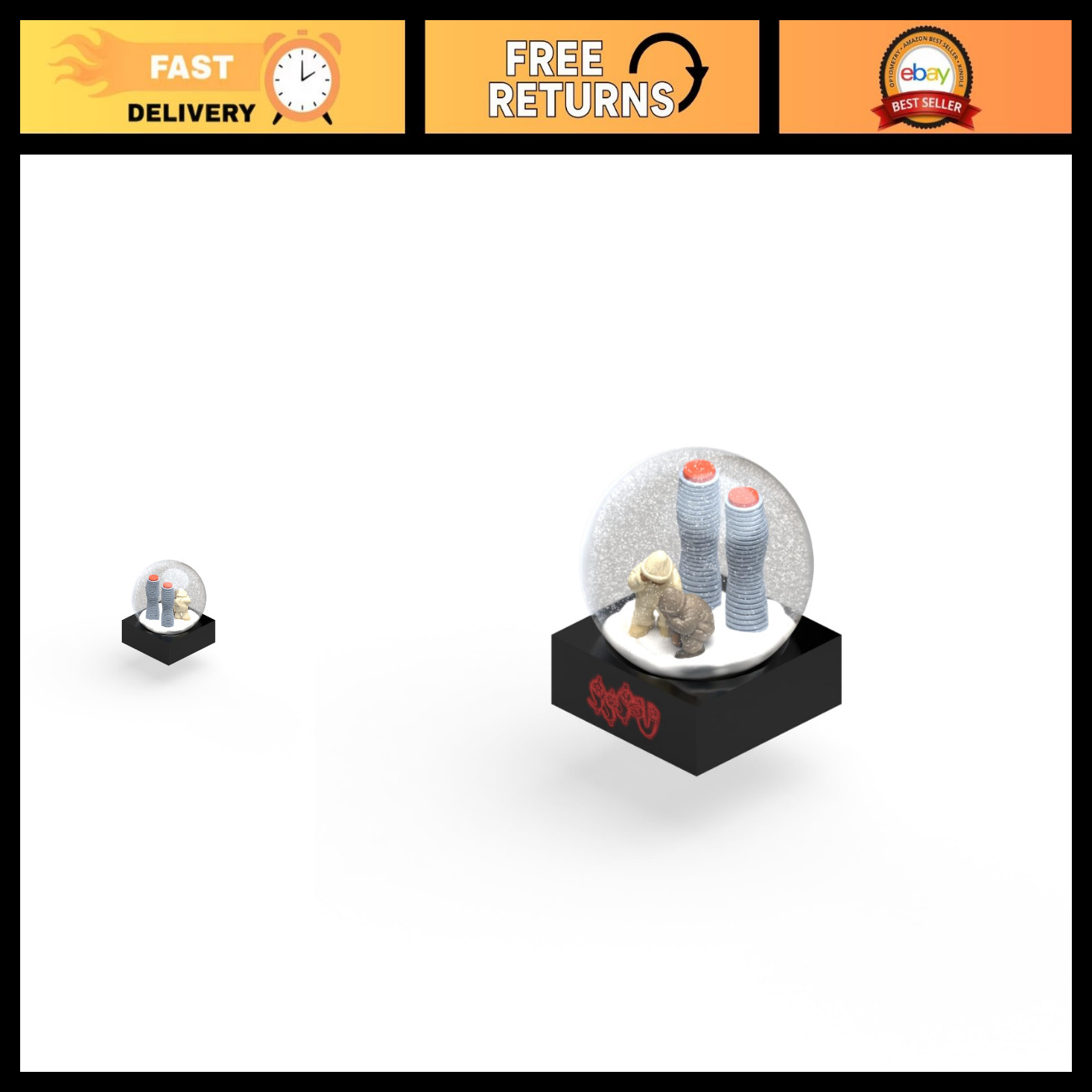 Charming Snow Globe with Sexy Songs Theme - Unique Gift for Music Lovers Charming Snow Globe with Sexy Songs Theme - Unique Gift for Music Lovers