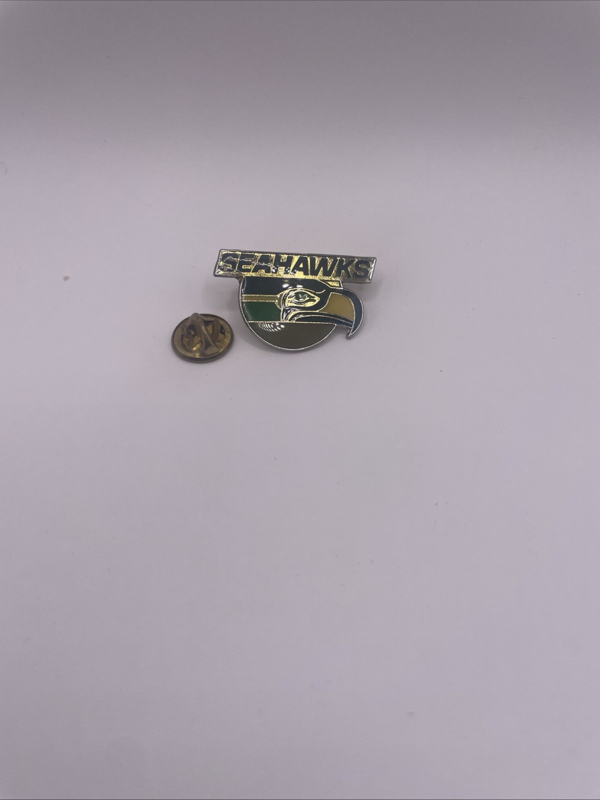 Seattle Seahawks Logo Lapel Pin National Football League Vintage 1987