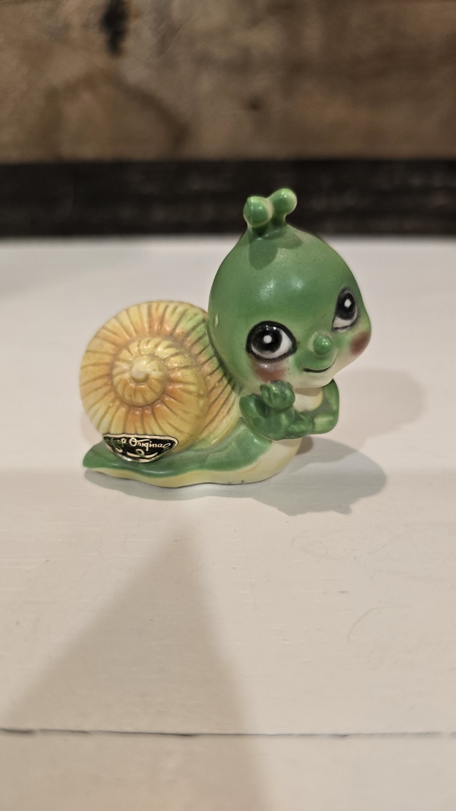 Vintage Josef Originals Snail Buggy Bugs Snail Anthropomorphic 2