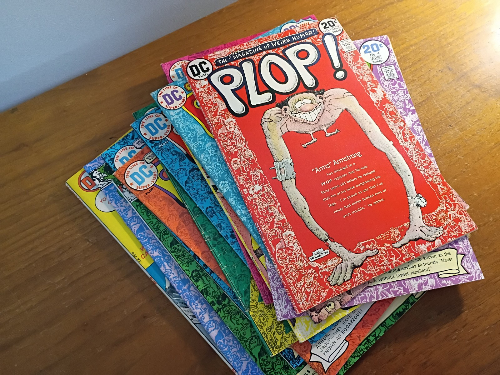 PLOP  # 1 3 4 5 6 7 8 9 11 14 17 18 & 23  DC COMICS BRONZE AGE