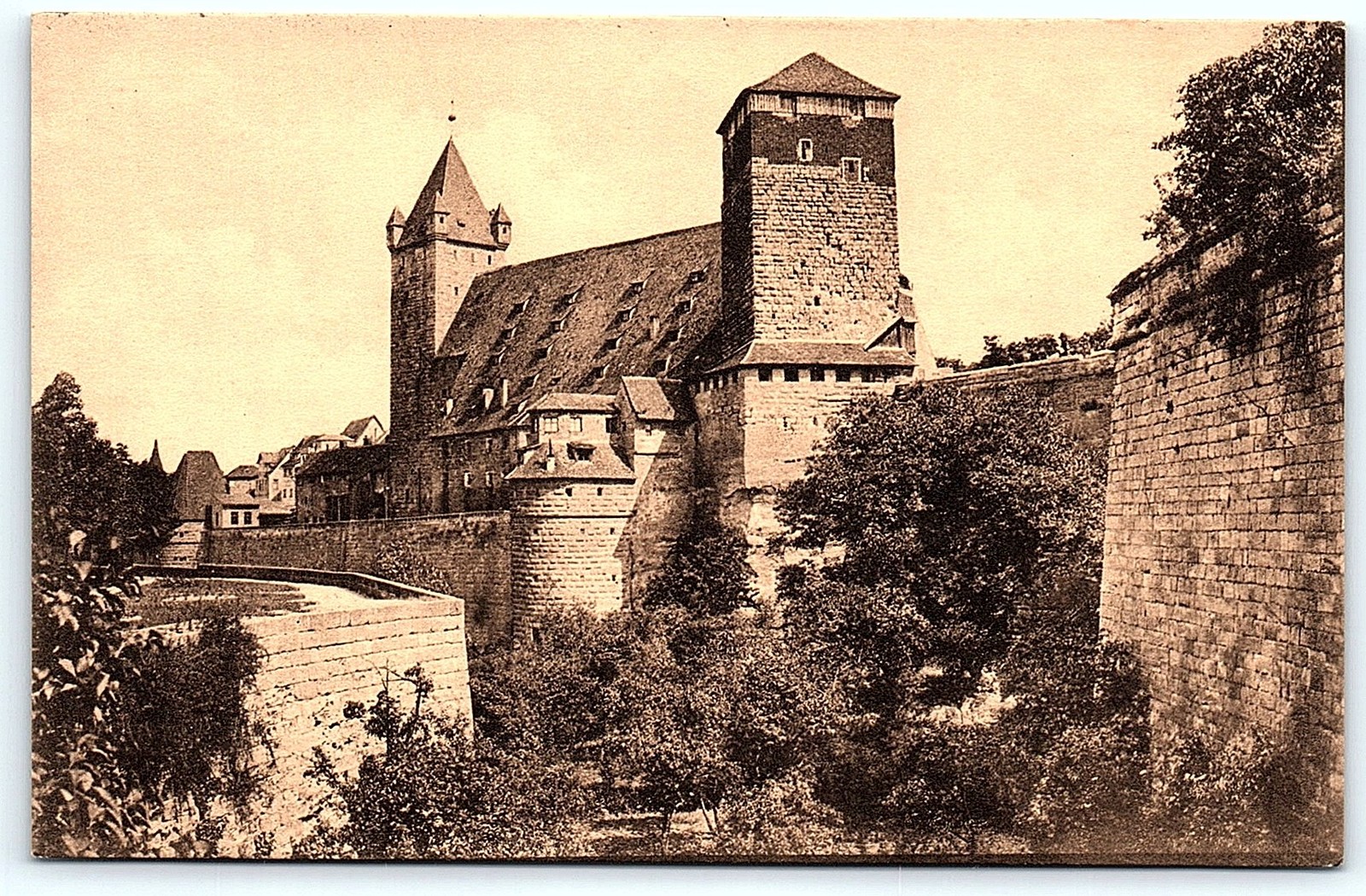 Postcard Nürnberg Kaiserstallung Postcard