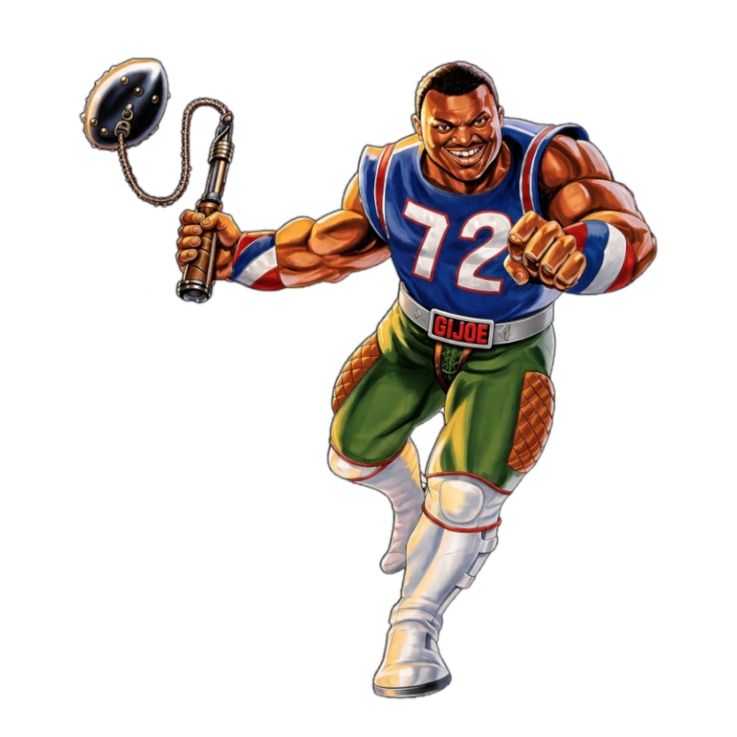 G.I. Joe Classified RAH William Perry The Fridge Water Resistant Sticker