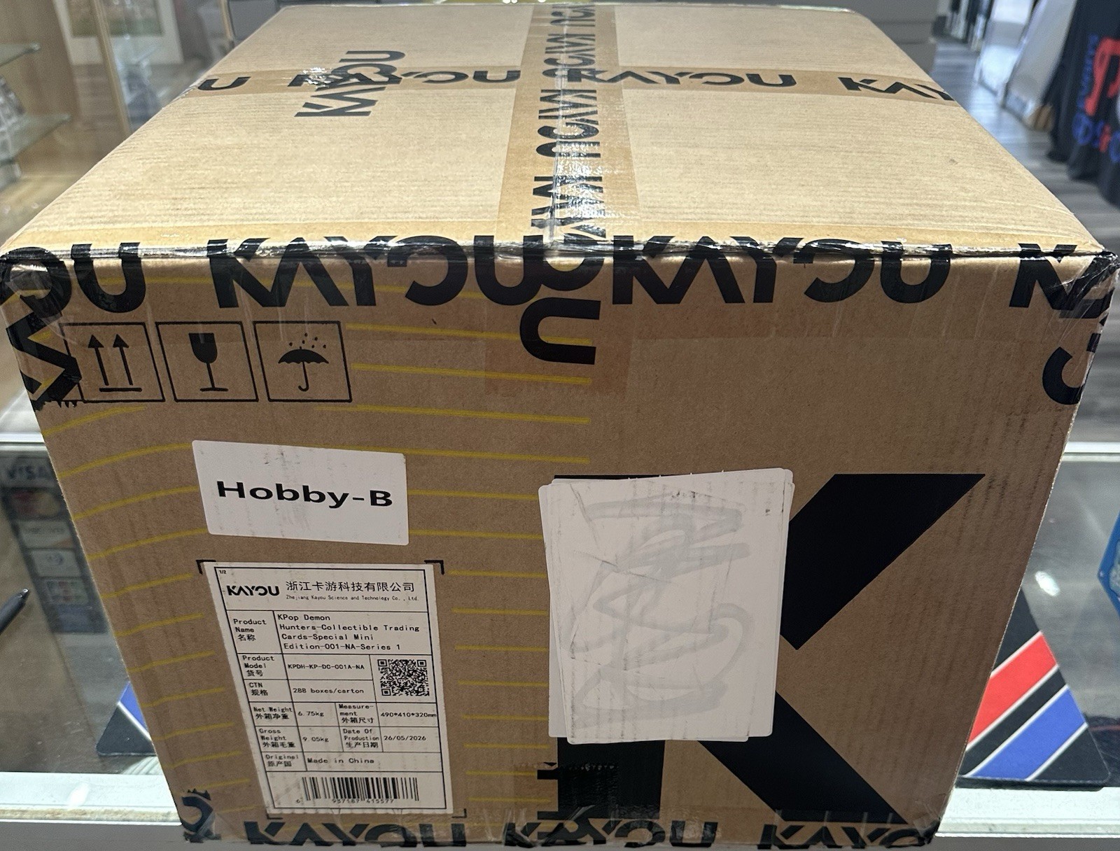 KAYOU KPOP DEMON HUNTERS SPECIAL MINI EDITION 001 SERIES 1 FACTORY SEALED CASE