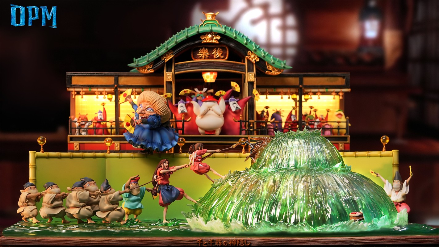 OPM-Studio Spirited Away River Spirit Movie Scene Limited Anime Model Statue