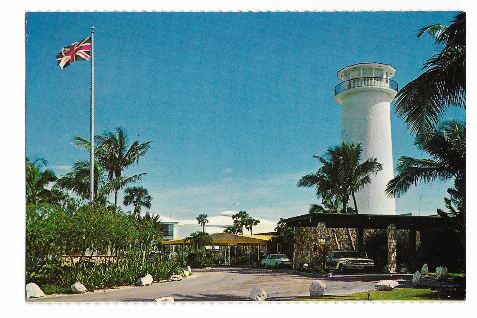 Postcard Lucaya Freeport The Bahama Islands Lucayan Beach Hotel c1969