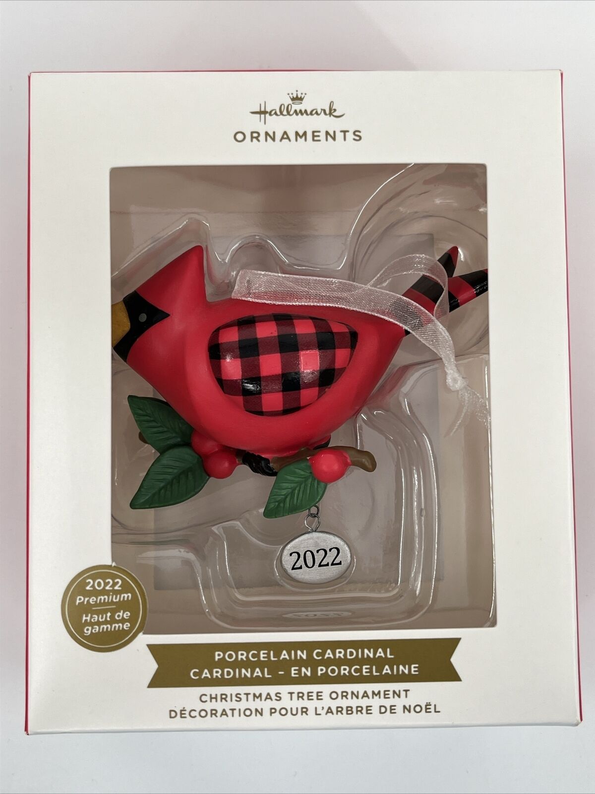 Hallmark Premium Cute Cardinal 2022 Christmas Ornament