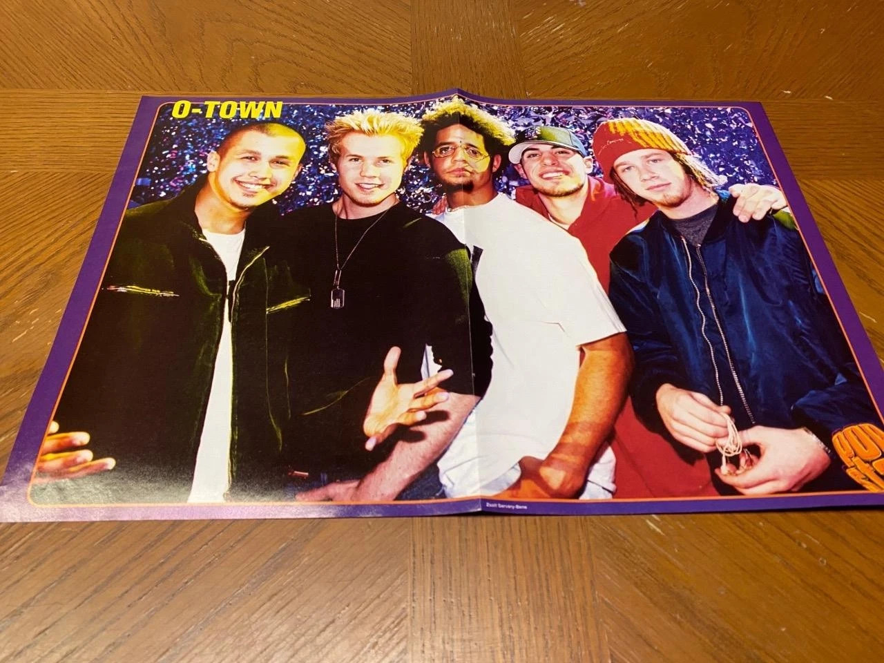 O-town Nsync teen magazine poster clipping New Years Eve Pop Star 2002 Pix