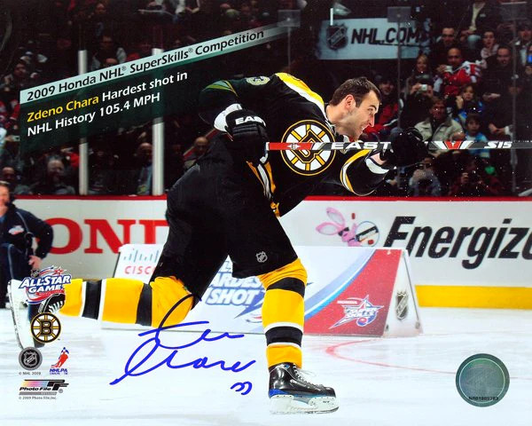 Zdeno Chara Autographed 8x10 Photo - 54