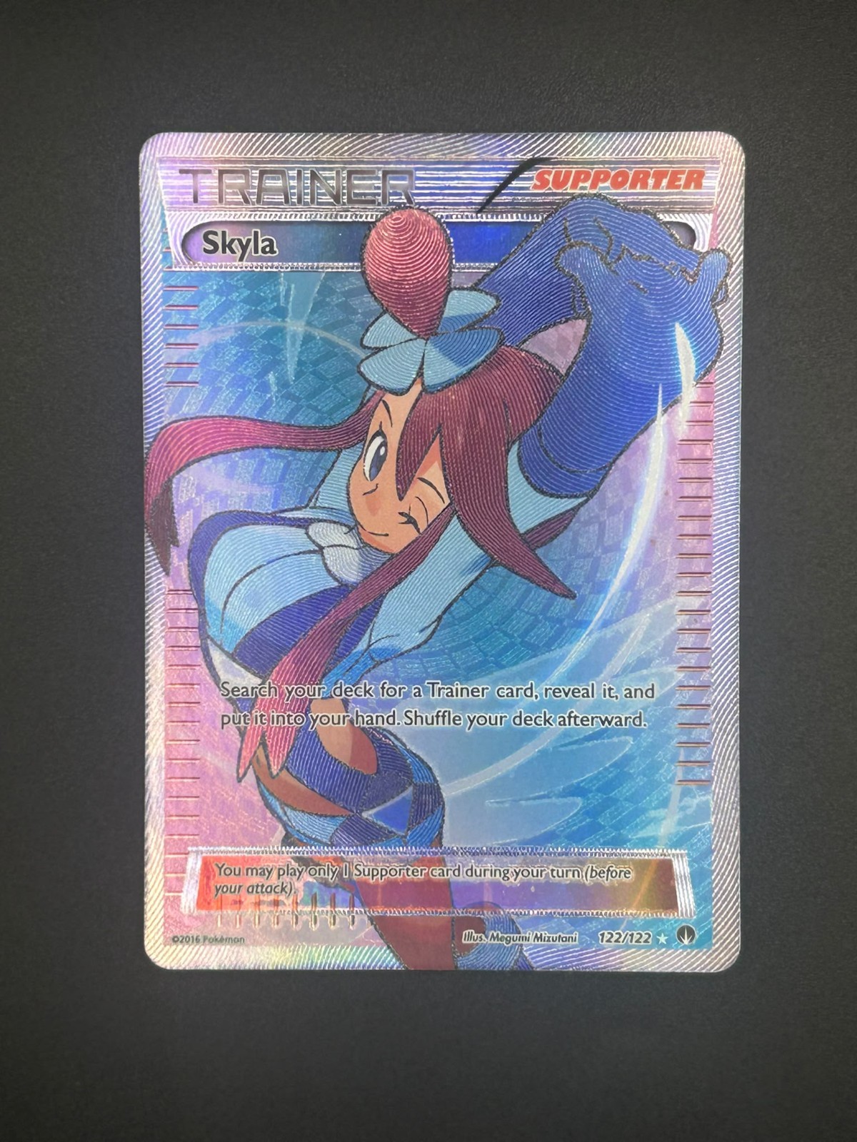 122/122 Skyla Ultra Rare - Pokemon TCG: BREAKpoint - Near Mint/Mint