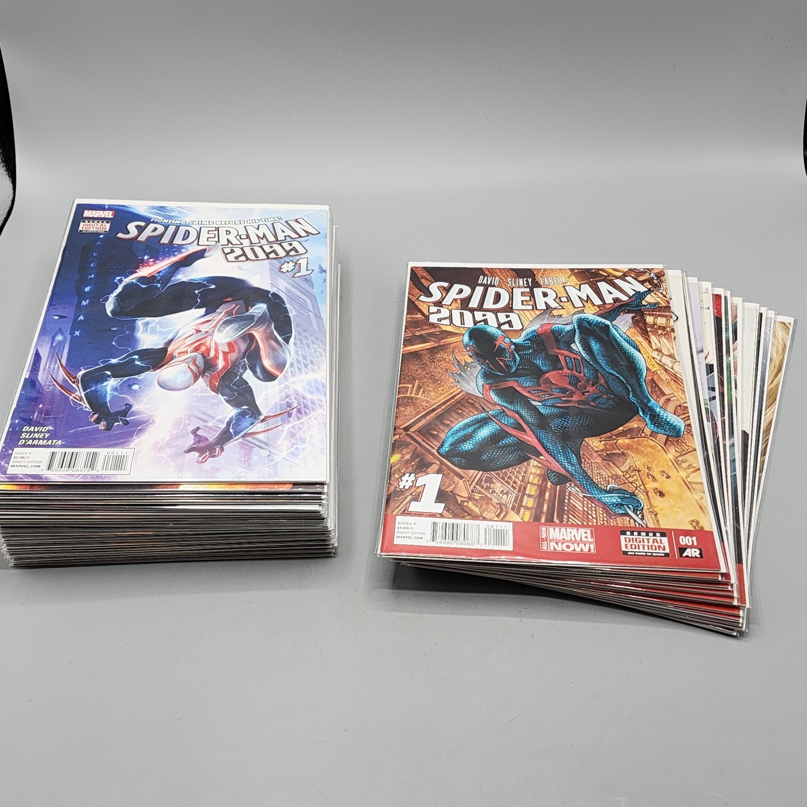 Spider-Man 2099 (2014) #1-12 & 2015 #1-25 Lot of 2 COMPLETE SERIES 37 Issues VF+