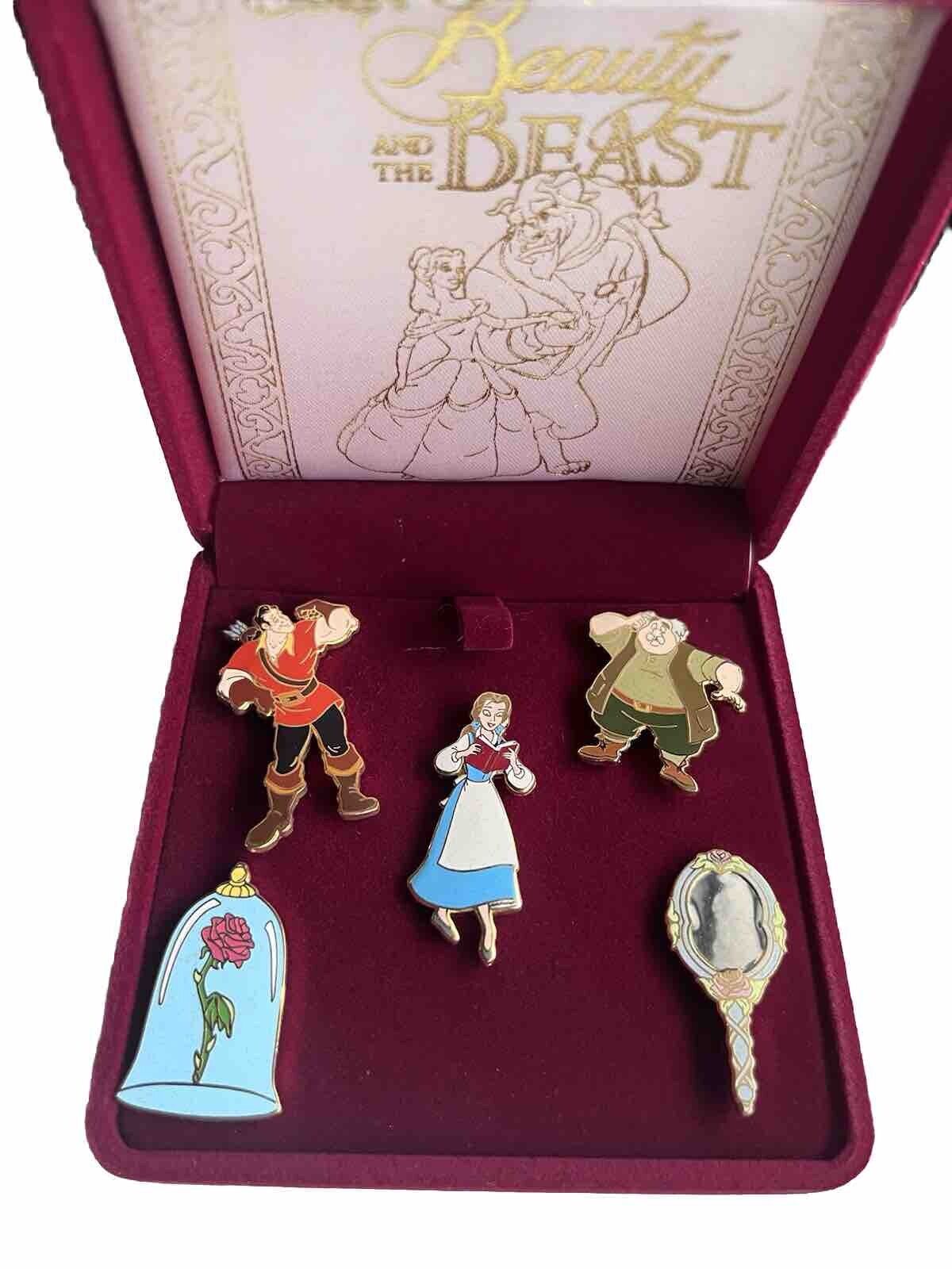 WDW- Beauty and the Beast 5 Pin Set- Le1500