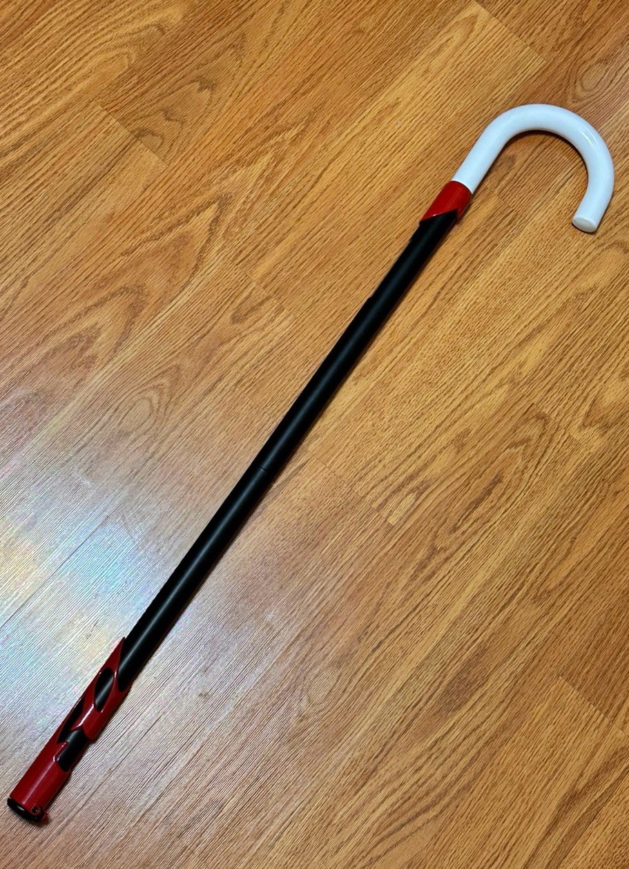 RWBY Ruby Roman Torchwick’s Cane Melodic Cudgel Cosplay Prop Weapon Metal  33”