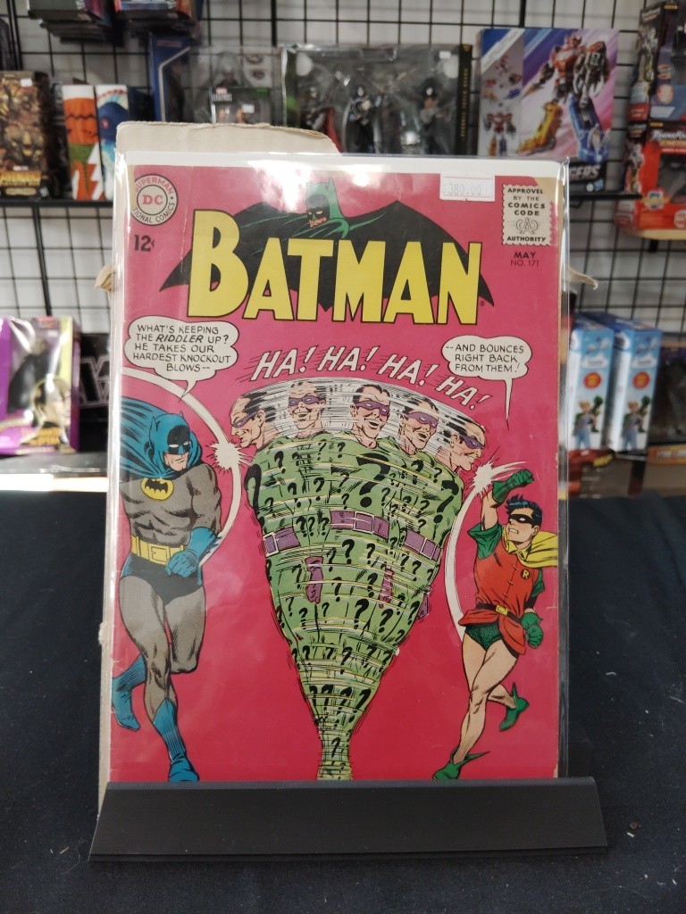 DC Comics Batman #171 (1965) Silver Age Batman, Robin & 1st Riddler