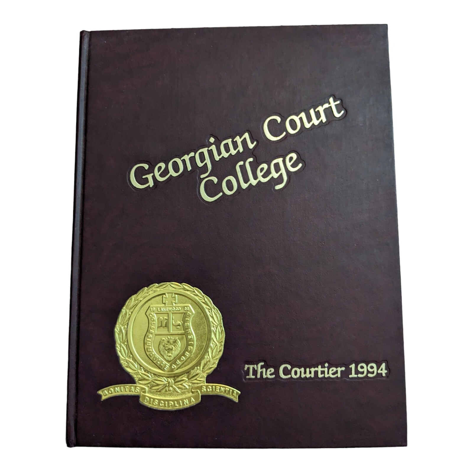 The Courtier 1994 Yearbook Georgian Court College, Lakewood NJ  WOW (FC-1-4)