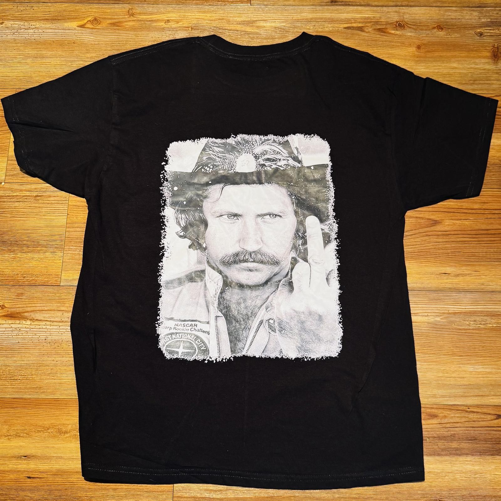 NWOT Vintage Dale Earnhardt #3 Graphic T-Shirt Black Size XL