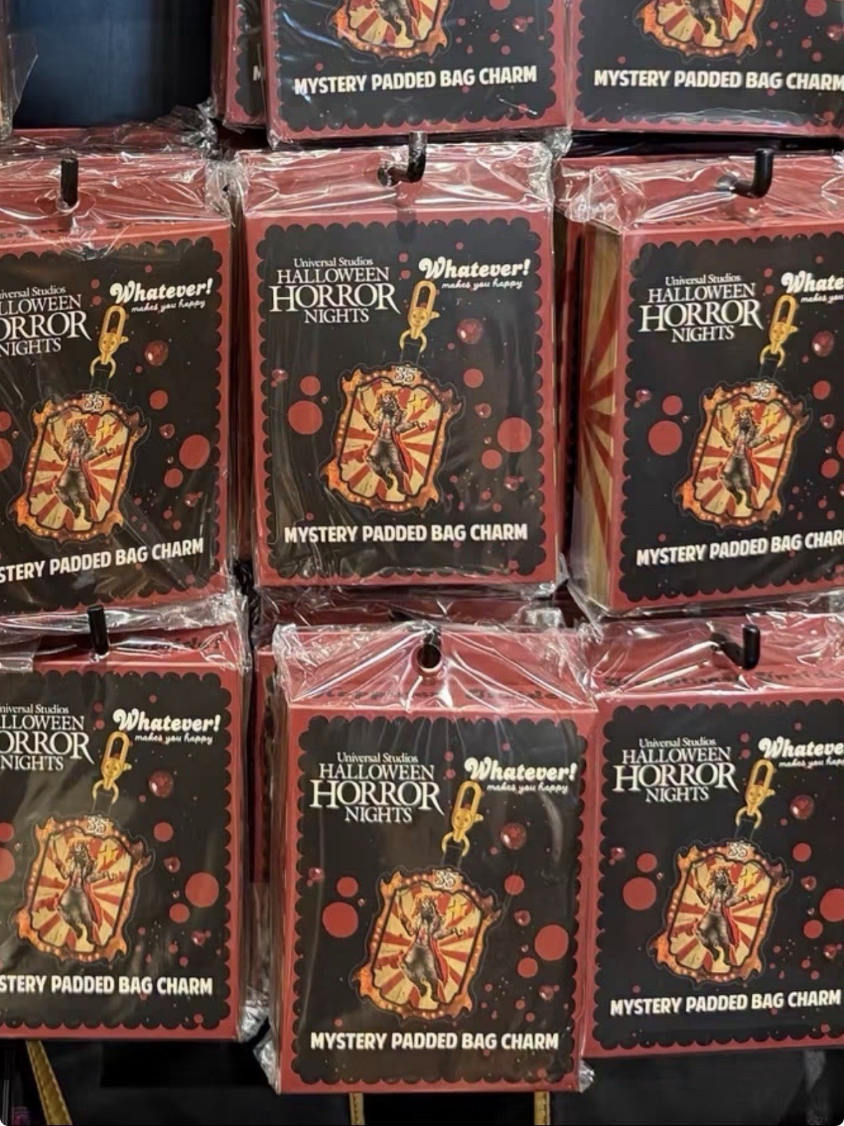 Universal HHN Halloween Horror Nights 2026 35th Anniversary Mystery Bag Charm Universal HHN Halloween Horror Nights 2026 35th Anniversary Mystery Bag Charm