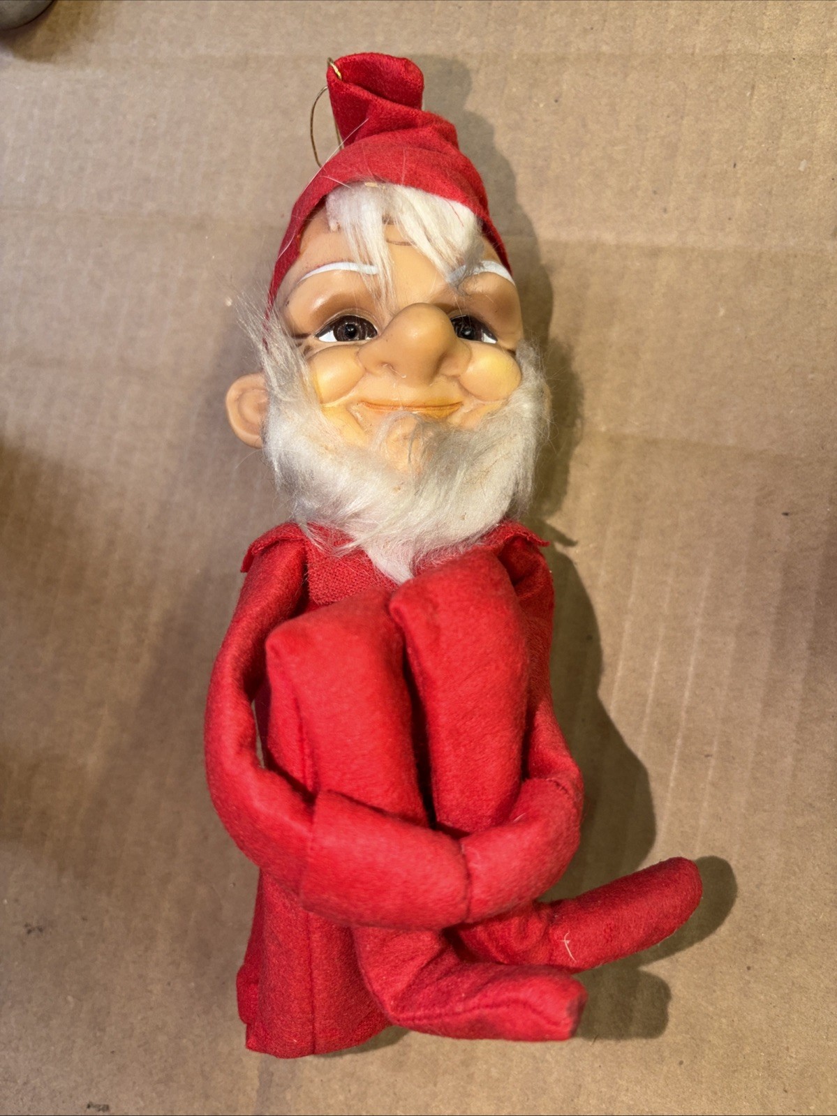 Vintage 1966 Kamar Inc Sitting Elf