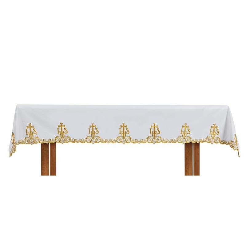 Polyester Frontal Embroidered Design Eucharistic Holy Church Religious Decor