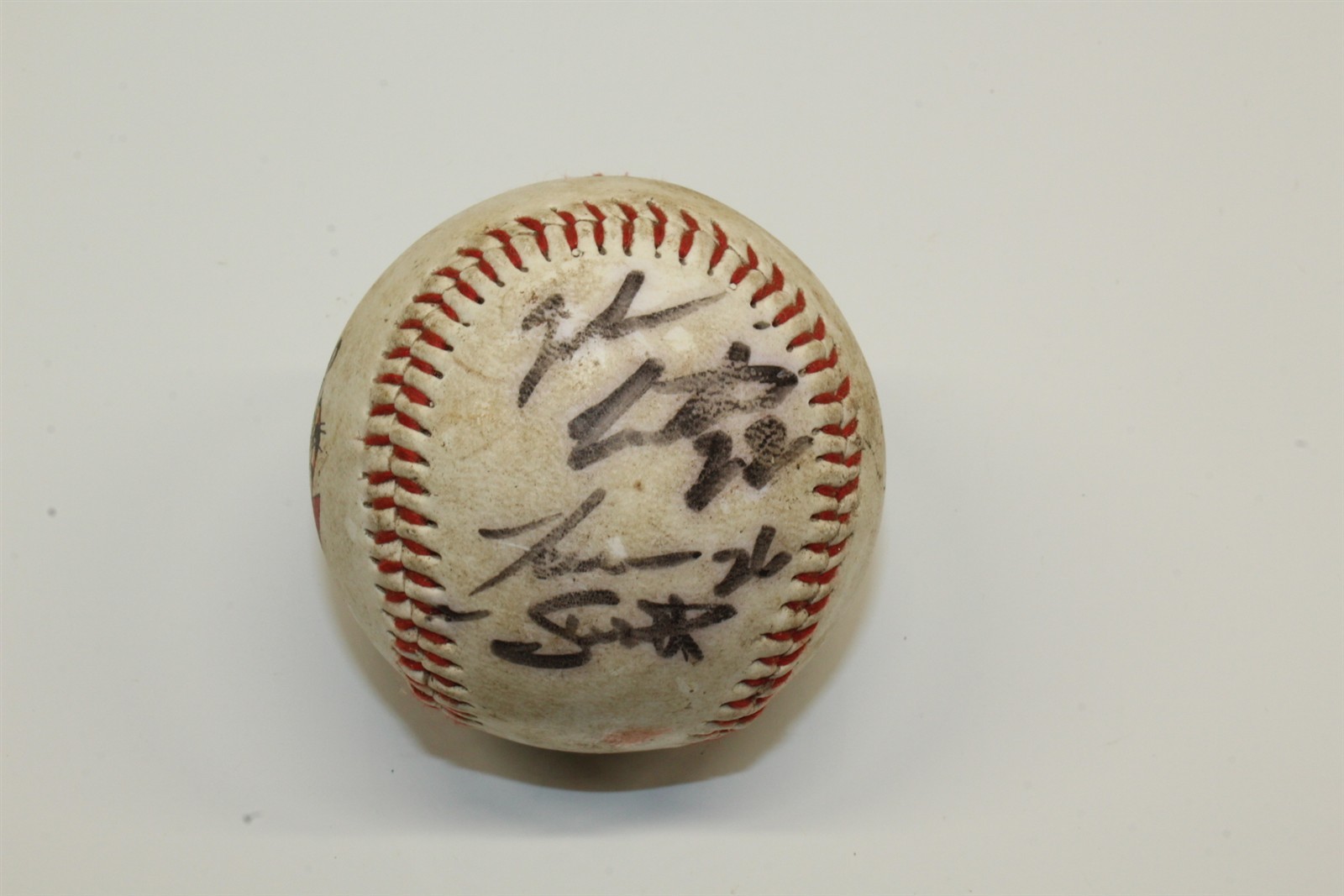 Vintage Baseball Tony The Tiger Logos Collectible Ball With 2 Signatures
