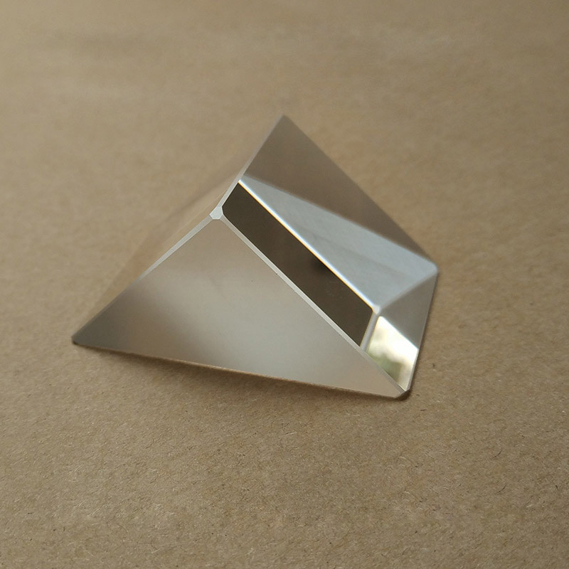 8mm Optical Glass Right Angle Prism Optics experiment Prism Light refraction