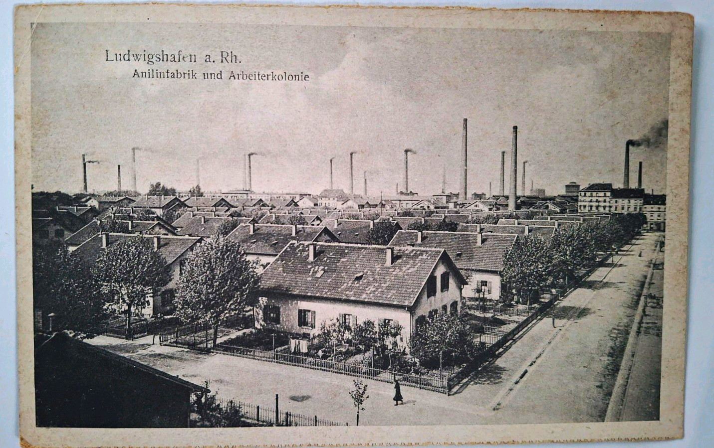 Ludwigshafen a. Rh., Workers Colony, Aniline Factory 1919 Ludwigshafen a. Rh., Workers Colony, Aniline Factory 1919