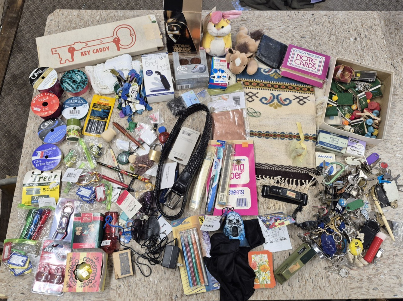 Large Junk Drawer Box Lot Resellers Wholesale Bulk Collectibles Vintage Modern Large Junk Drawer Box Lot Resellers Wholesale Bulk Collectibles Vintage Modern