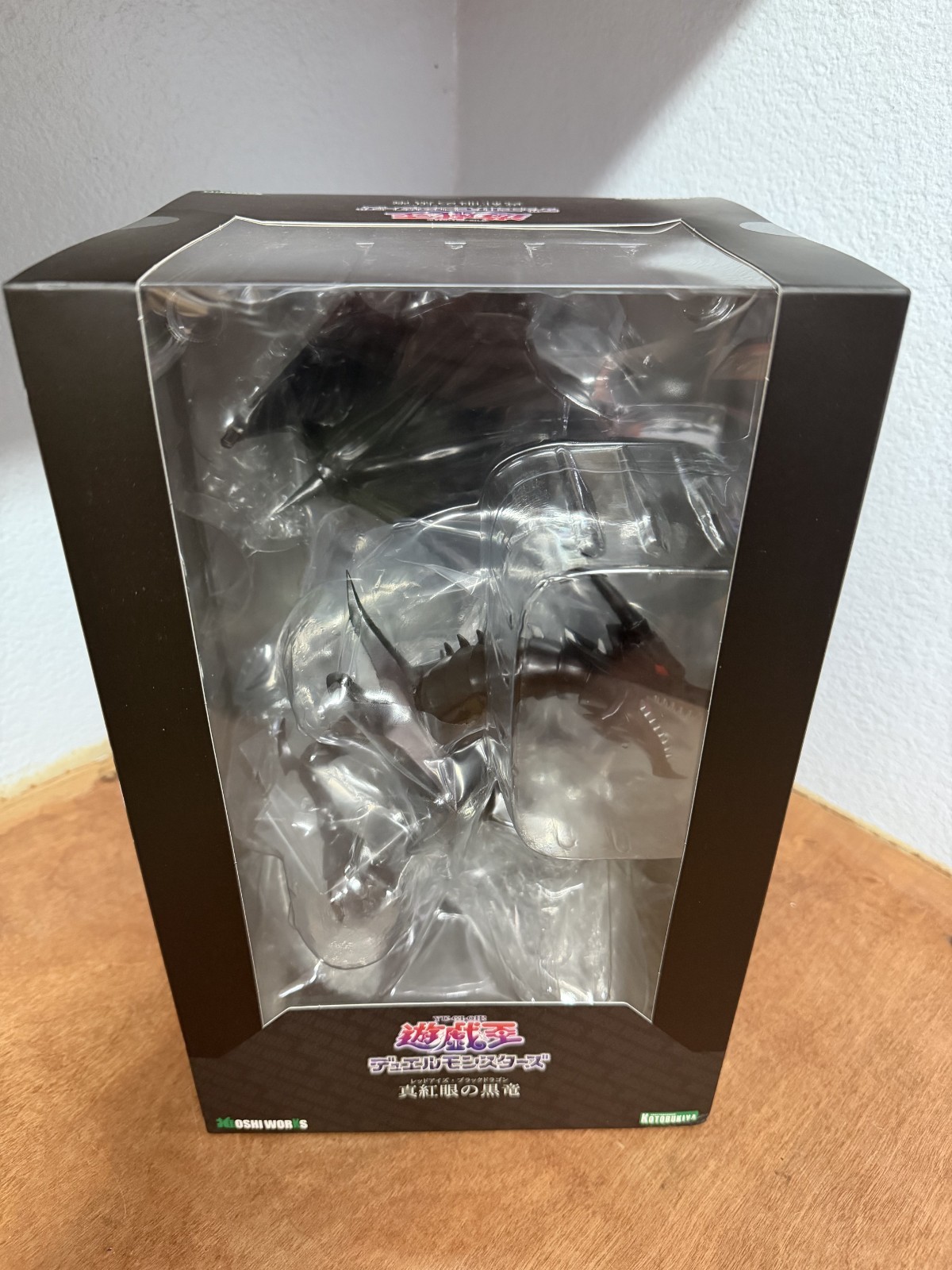Kotobukiya Oshi Works Yu-Gi-Oh Red-Eyes Black Dragon Figure Statue GP004