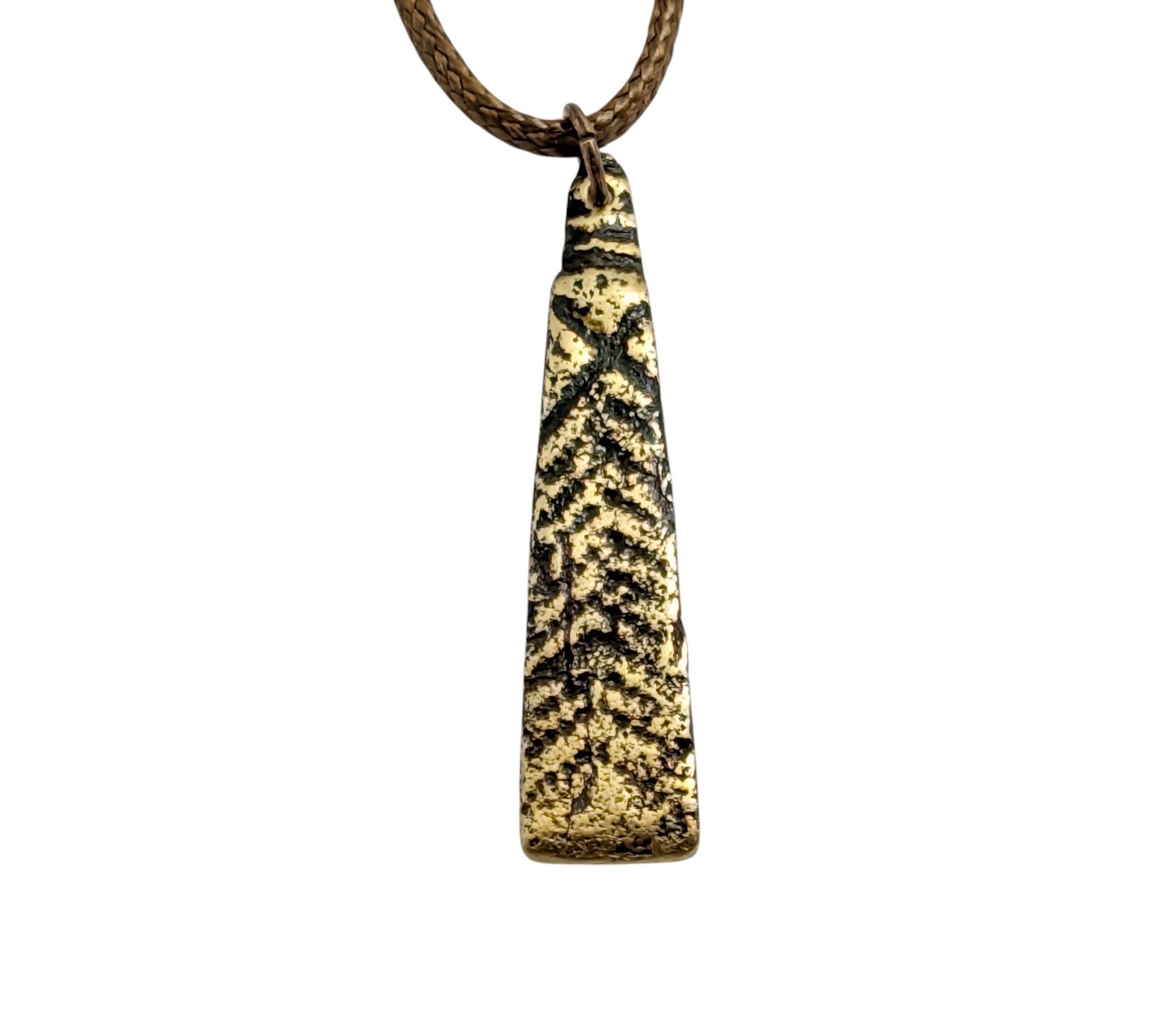 Ancient Viking Pendant – tin Warrior Amulet, 9th–11th Century Norse Artifact