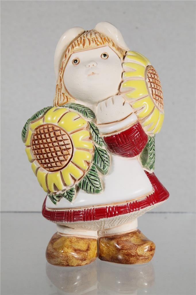 DeRosa Rinconada - SUNFLOWER DOLL - RETIRED - Scarce Piece